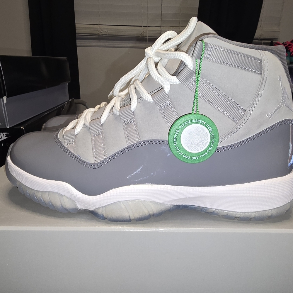 Nike Air Jordan Gray Athletic Shoes